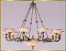 Alabaster Chandeliers Model: RL 396-140